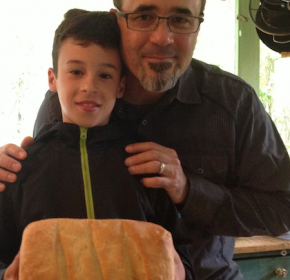 A Dad, a Boy and their Bread
