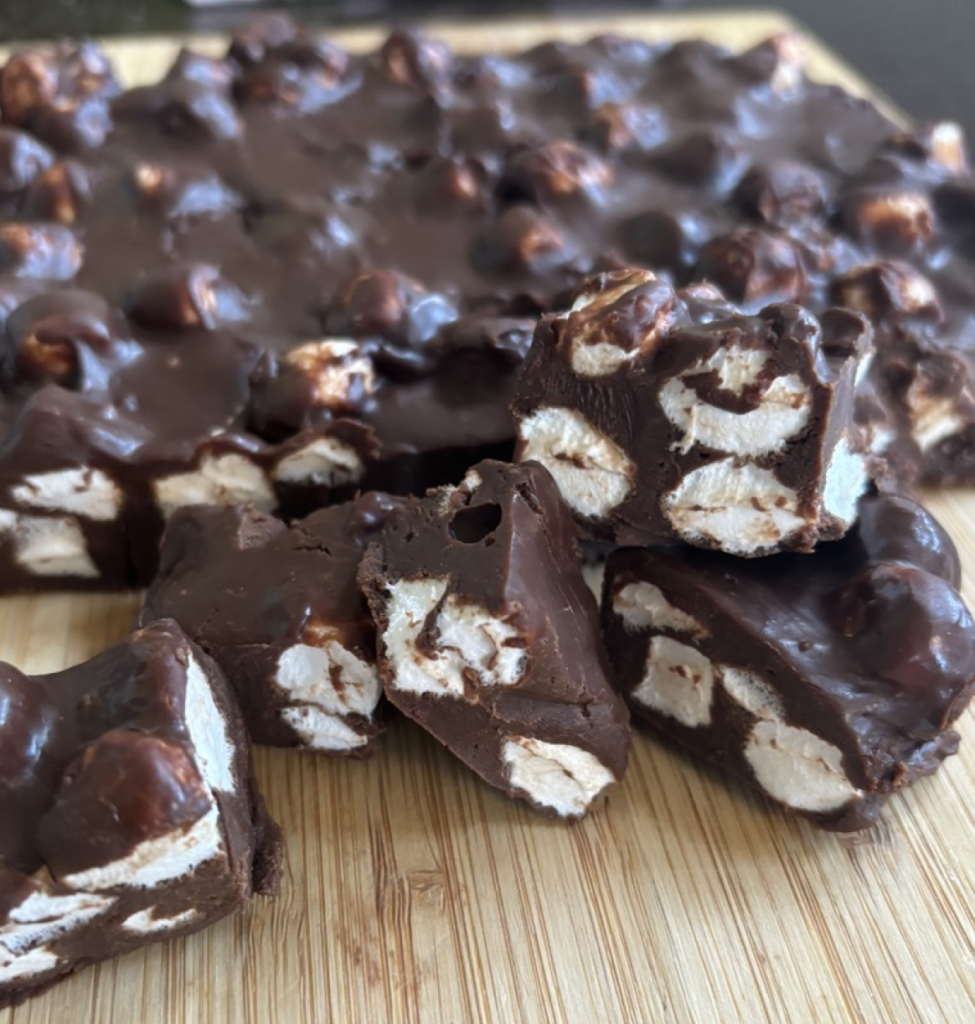 S'Mores Fudge is choclte delicious