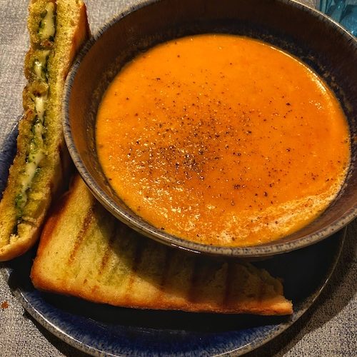 Tomato Soup GrilledCheese