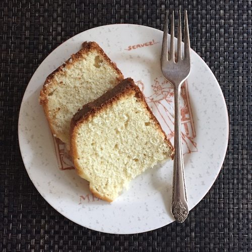 Vanilla Pound Cake